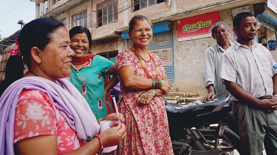 indian women laughing
