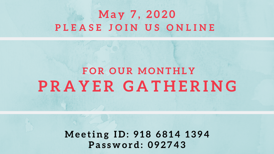 online prayer luncheon may